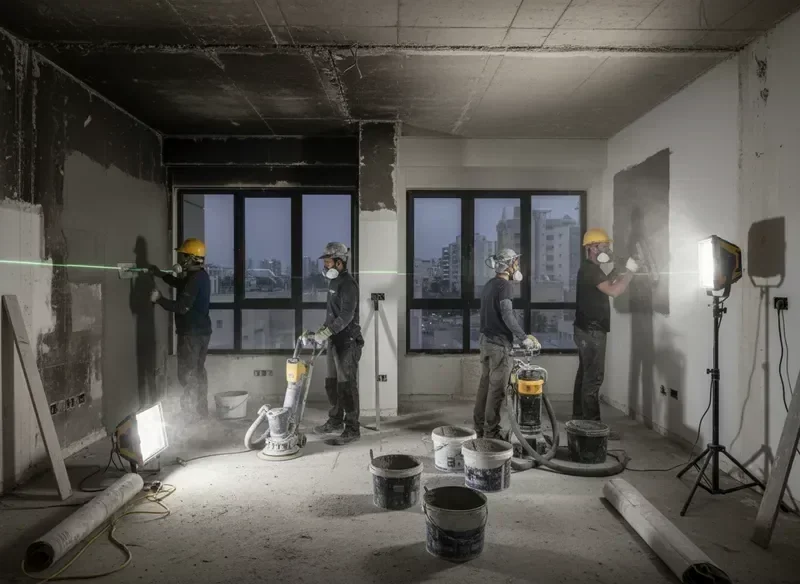 שיפוץ דירה לאחר שריפה — עבודת שיקום מקצועית